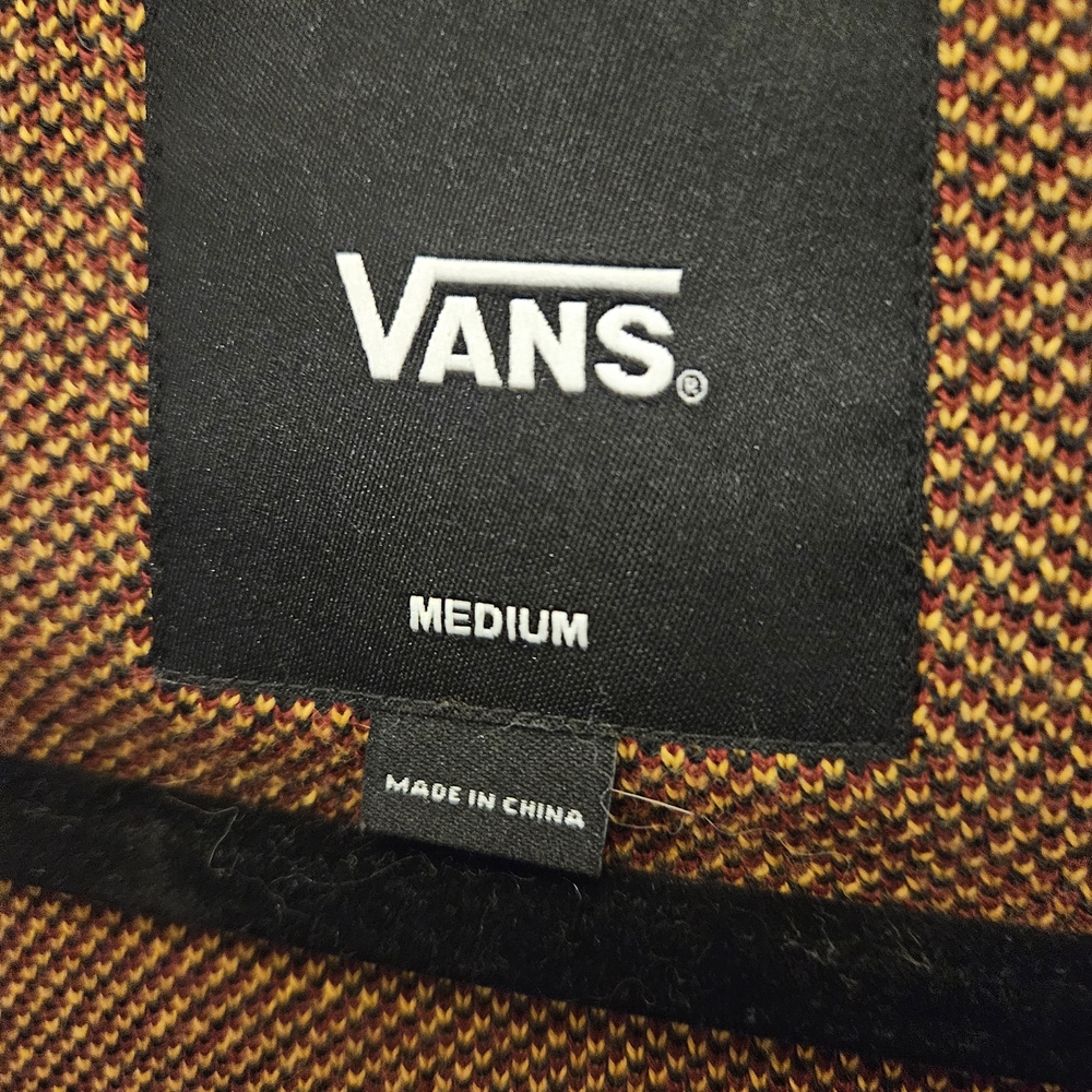 Vans Black Sweater with Orange Floral Design - Picture 6 of 10